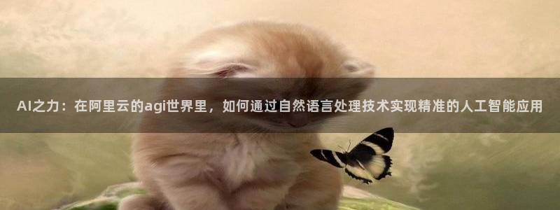 AI之力：在阿里云的agi世界里，如何通过自然语言处理技术实现精准的人工智能应用