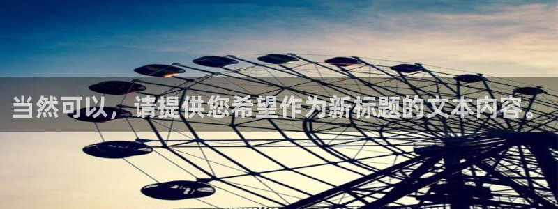 当然可以，请提供您希望作为新标题的文本内容。