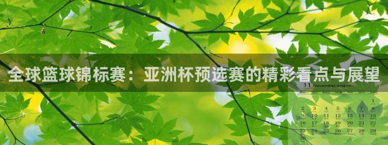 全球篮球锦标赛：亚洲杯预选赛的精彩看点与展望